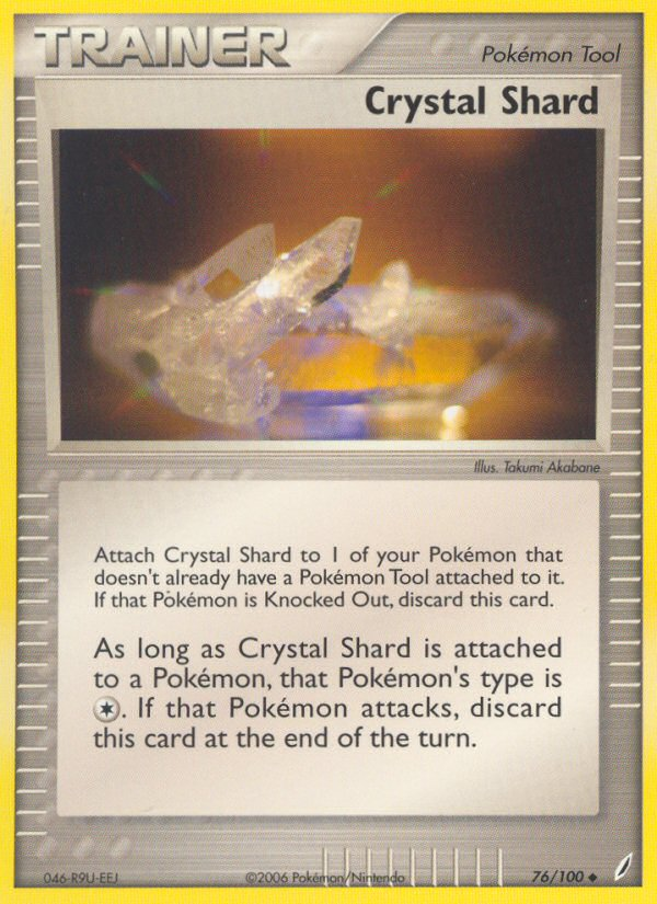 Crystal Shard (76/100) [EX: Crystal Guardians] | Shuffle n Cut Hobbies & Games