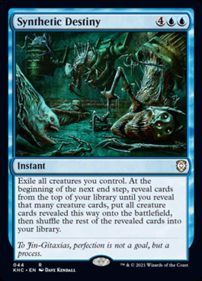 Synthetic Destiny [Kaldheim Commander] | Shuffle n Cut Hobbies & Games