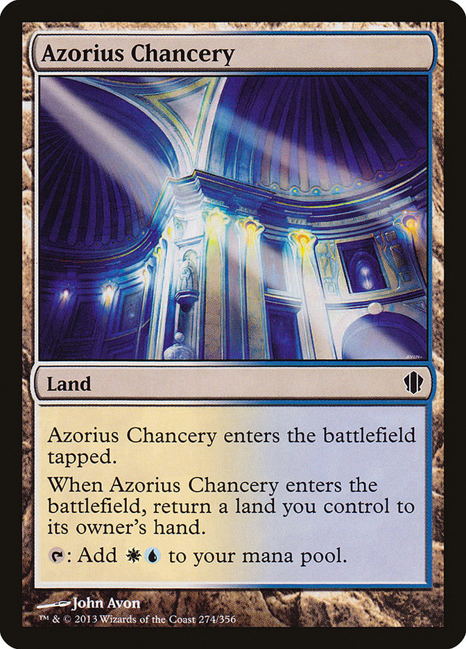Azorius Chancery [Commander 2013] | Shuffle n Cut Hobbies & Games