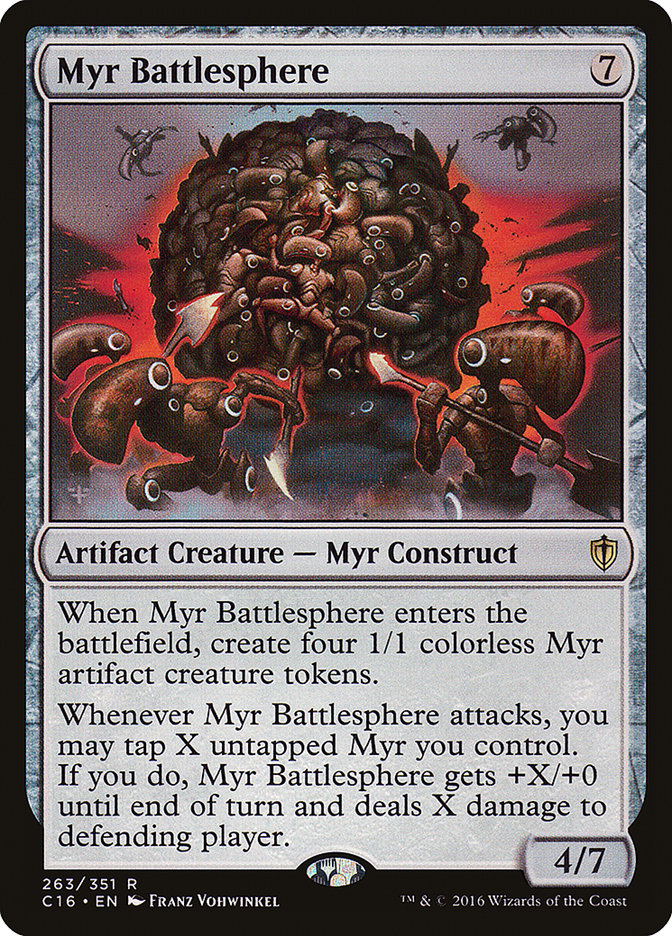 Myr Battlesphere [Commander 2016] | Shuffle n Cut Hobbies & Games