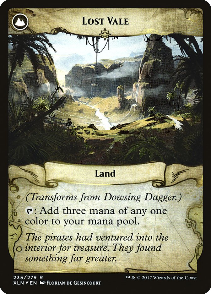 Dowsing Dagger // Lost Vale [Ixalan Prerelease Promos] | Shuffle n Cut Hobbies & Games