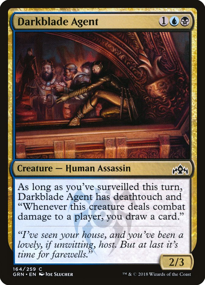 Darkblade Agent [Guilds of Ravnica] | Shuffle n Cut Hobbies & Games