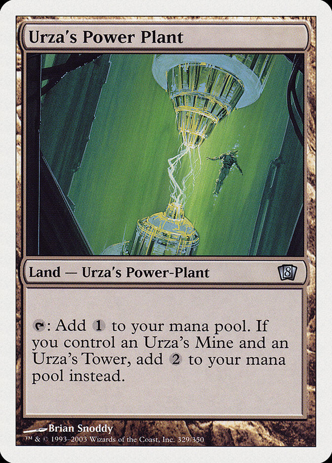 Urza's Power Plant [Eighth Edition] | Shuffle n Cut Hobbies & Games