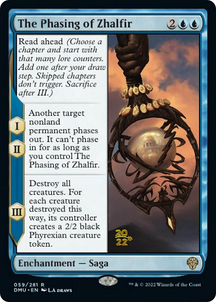The Phasing of Zhalfir [Dominaria United Prerelease Promos] | Shuffle n Cut Hobbies & Games