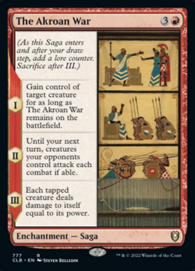 The Akroan War [Commander Legends: Battle for Baldur's Gate] | Shuffle n Cut Hobbies & Games