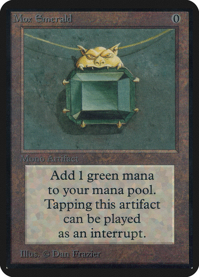 Mox Emerald [Alpha Edition] | Shuffle n Cut Hobbies & Games