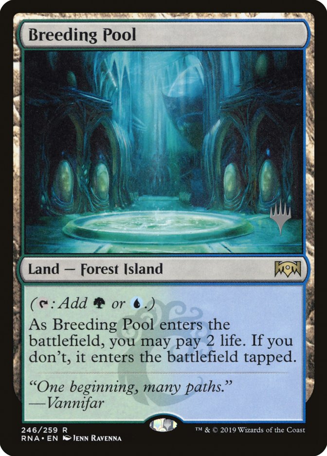 Breeding Pool (Promo Pack) [Ravnica Allegiance Promos] | Shuffle n Cut Hobbies & Games