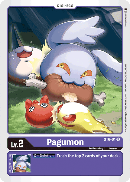 Pagumon [ST6-01] [Starter Deck: Venomous Violet] | Shuffle n Cut Hobbies & Games