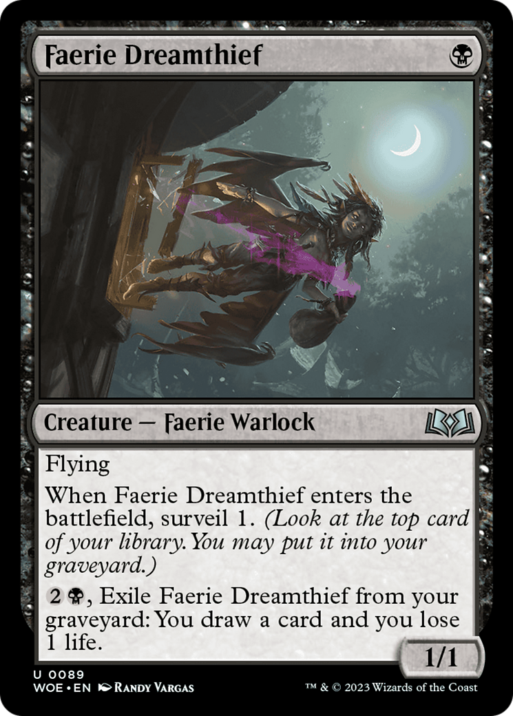 Faerie Dreamthief [Wilds of Eldraine] | Shuffle n Cut Hobbies & Games