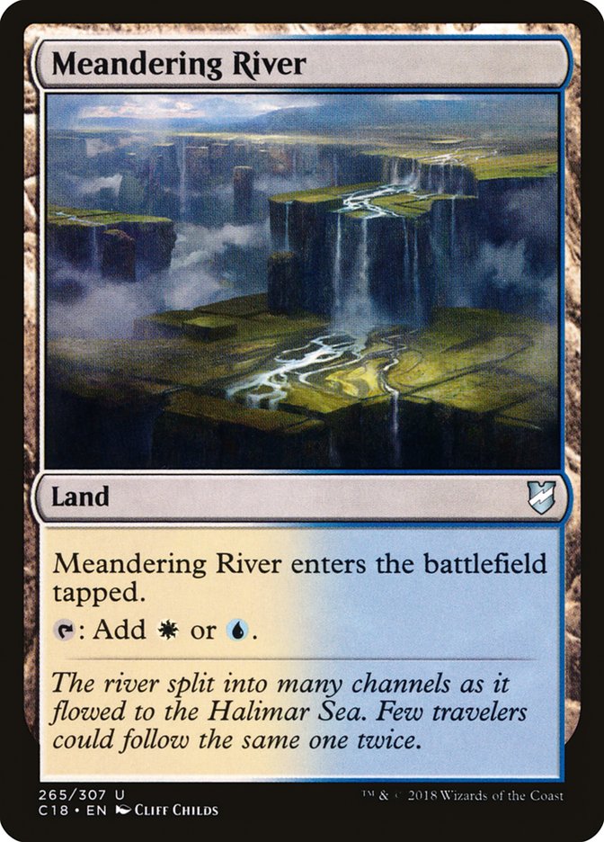 Meandering River [Commander 2018] | Shuffle n Cut Hobbies & Games