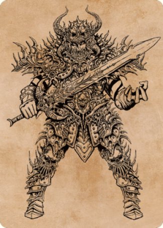 Sarevok, Deathbringer Art Card [Commander Legends: Battle for Baldur's Gate Art Series] | Shuffle n Cut Hobbies & Games