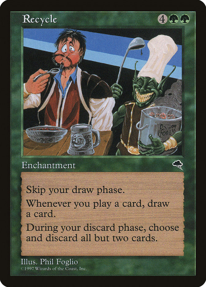 Recycle [Tempest] | Shuffle n Cut Hobbies & Games