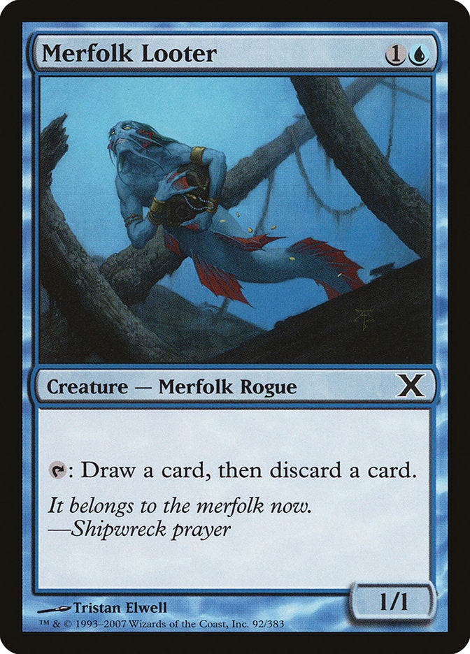 Merfolk Looter [Tenth Edition] | Shuffle n Cut Hobbies & Games