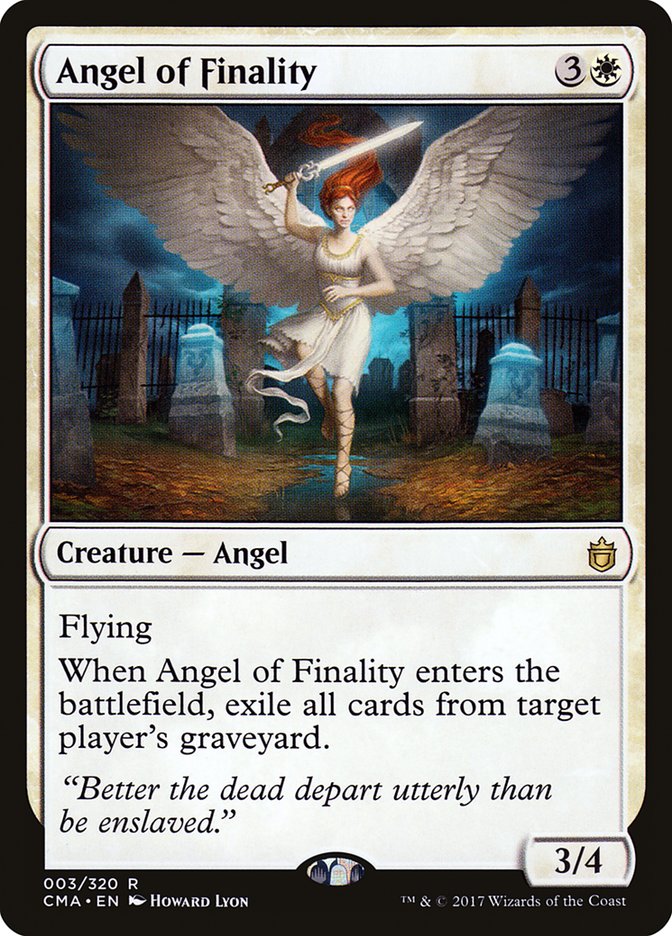 Angel of Finality [Commander Anthology] | Shuffle n Cut Hobbies & Games