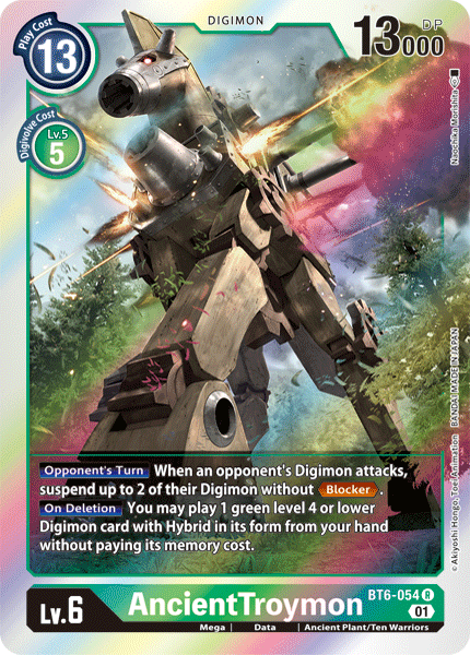 AncientTroymon [BT6-054] [Double Diamond] | Shuffle n Cut Hobbies & Games