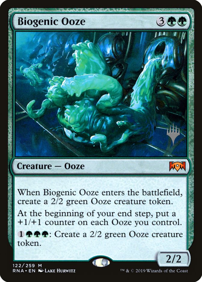 Biogenic Ooze (Promo Pack) [Ravnica Allegiance Promos] | Shuffle n Cut Hobbies & Games