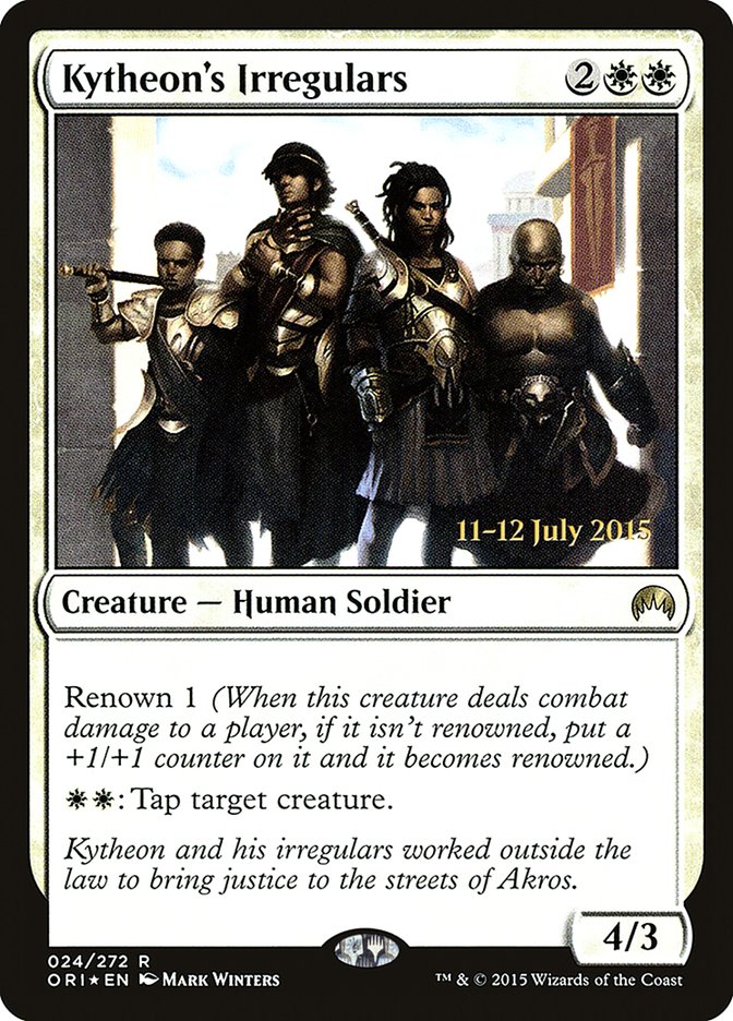 Kytheon's Irregulars [Magic Origins Prerelease Promos] | Shuffle n Cut Hobbies & Games