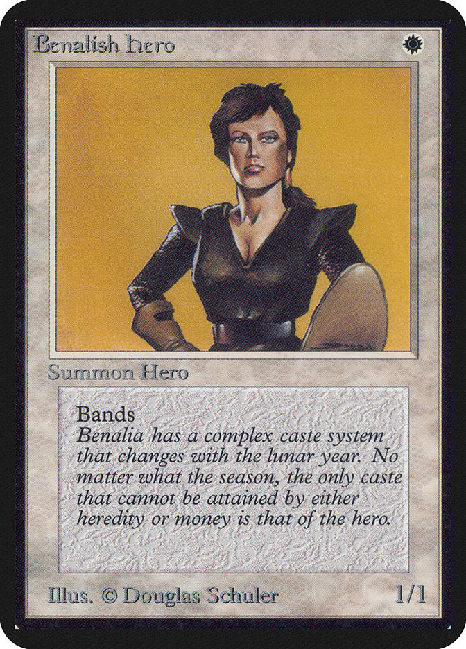 Benalish Hero [Alpha Edition] | Shuffle n Cut Hobbies & Games