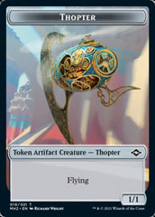 Clue (14) // Thopter Double-Sided Token [Modern Horizons 2 Tokens] | Shuffle n Cut Hobbies & Games