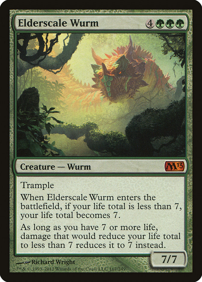 Elderscale Wurm [Magic 2013] | Shuffle n Cut Hobbies & Games