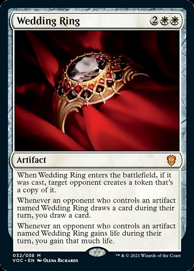 Wedding Ring [Innistrad: Crimson Vow Commander] | Shuffle n Cut Hobbies & Games