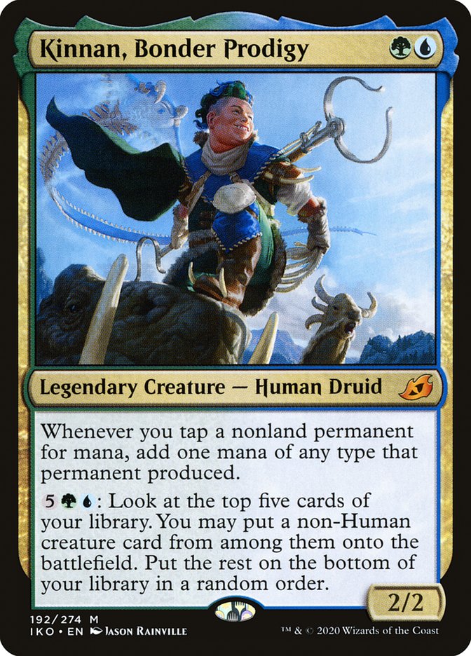 Kinnan, Bonder Prodigy [Ikoria: Lair of Behemoths] | Shuffle n Cut Hobbies & Games