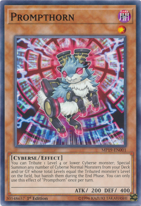 Prompthorn [MP19-EN001] Common | Shuffle n Cut Hobbies & Games