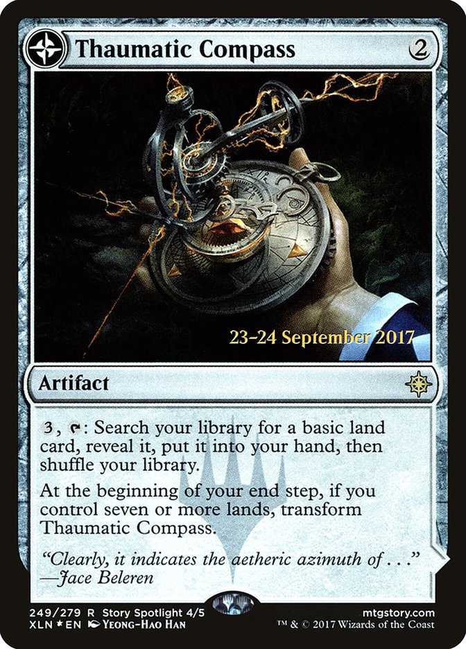Thaumatic Compass // Spires of Orazca [Ixalan Prerelease Promos] | Shuffle n Cut Hobbies & Games