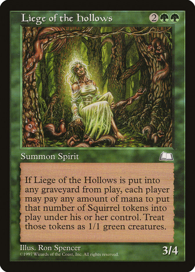 Liege of the Hollows [Weatherlight] | Shuffle n Cut Hobbies & Games