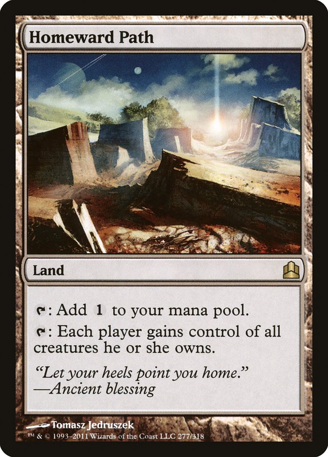 Homeward Path [Commander 2011] | Shuffle n Cut Hobbies & Games