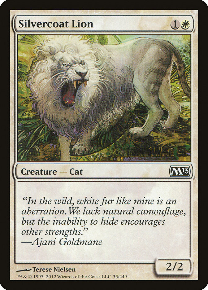 Silvercoat Lion [Magic 2013] | Shuffle n Cut Hobbies & Games