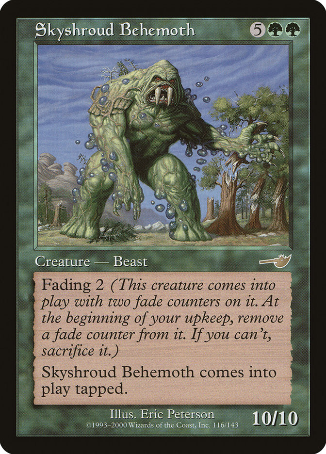 Skyshroud Behemoth [Nemesis] | Shuffle n Cut Hobbies & Games