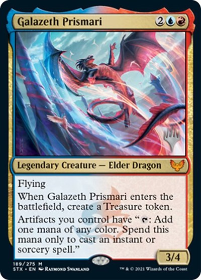 Galazeth Prismari (Promo Pack) [Strixhaven: School of Mages Promos] | Shuffle n Cut Hobbies & Games