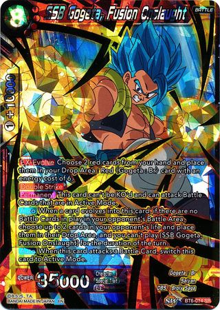 SSB Gogeta, Fusion Onslaught [BT6-014] | Shuffle n Cut Hobbies & Games