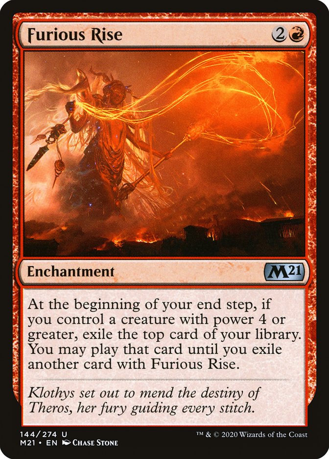 Furious Rise [Core Set 2021] | Shuffle n Cut Hobbies & Games