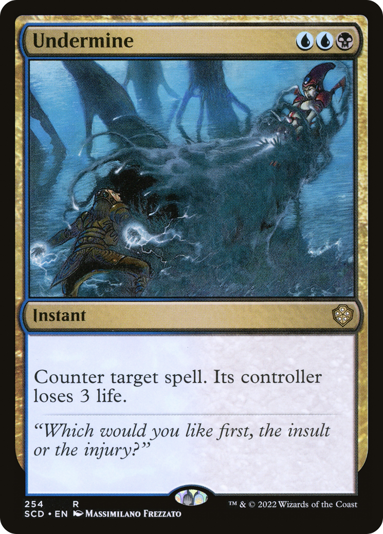 Undermine [Starter Commander Decks] | Shuffle n Cut Hobbies & Games