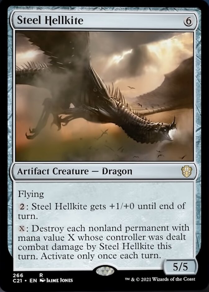 Steel Hellkite [Commander 2021] | Shuffle n Cut Hobbies & Games
