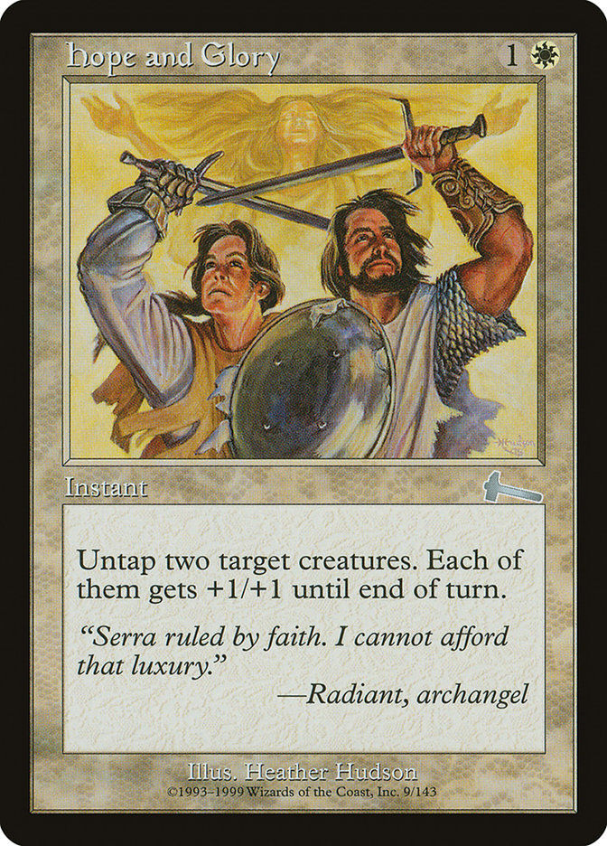 Hope and Glory [Urza's Legacy] | Shuffle n Cut Hobbies & Games