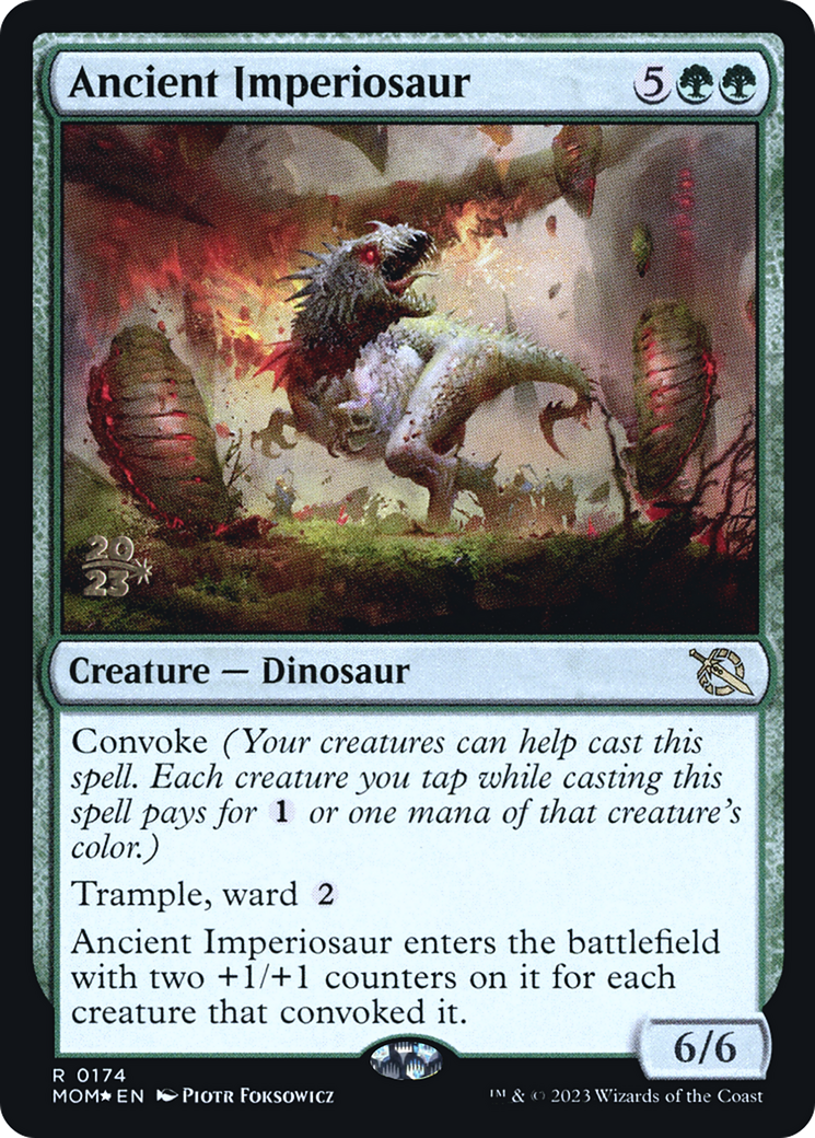 Ancient Imperiosaur [March of the Machine Prerelease Promos] | Shuffle n Cut Hobbies & Games
