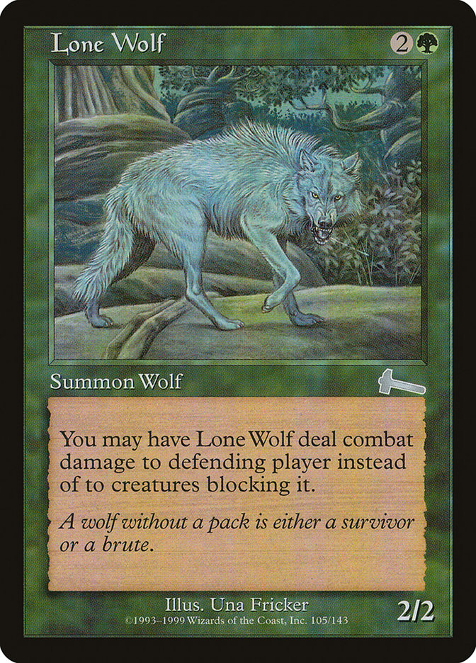 Lone Wolf [Urza's Legacy] | Shuffle n Cut Hobbies & Games