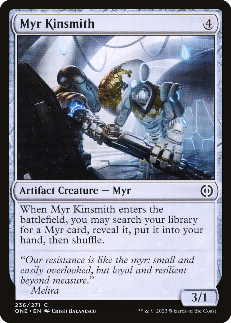 Myr Kinsmith [Phyrexia: All Will Be One] | Shuffle n Cut Hobbies & Games