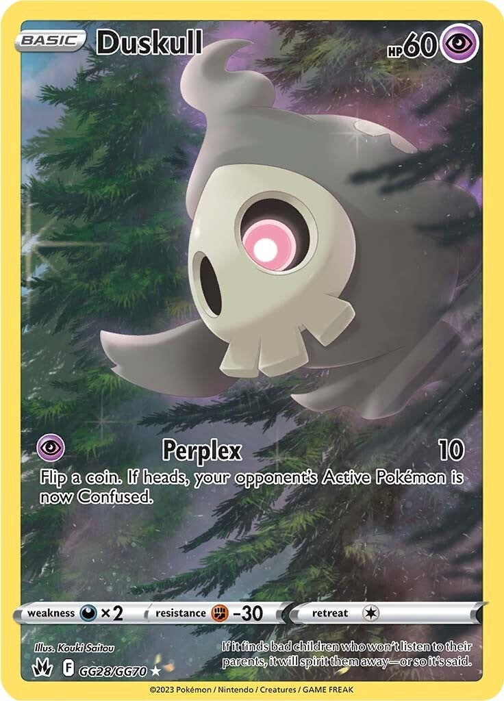 Duskull (GG28/GG70) [Sword & Shield: Crown Zenith] | Shuffle n Cut Hobbies & Games