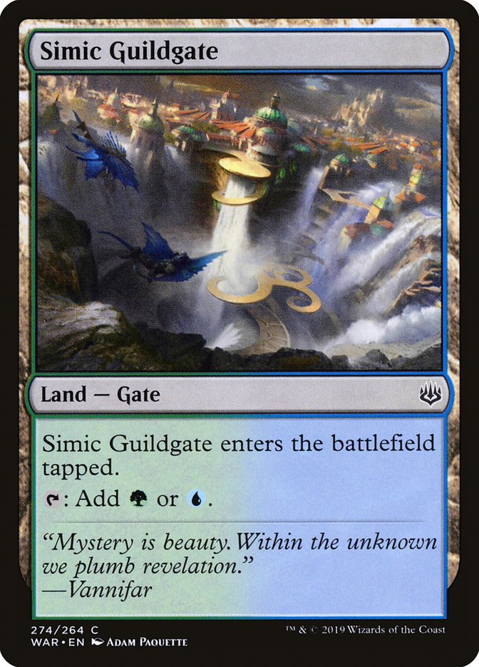 Simic Guildgate [War of the Spark] | Shuffle n Cut Hobbies & Games