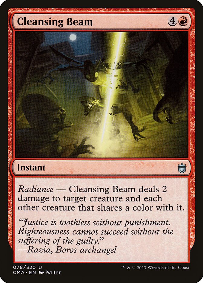 Cleansing Beam [Commander Anthology] | Shuffle n Cut Hobbies & Games