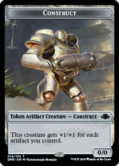 Insect // Construct Double-Sided Token [Dominaria Remastered Tokens] | Shuffle n Cut Hobbies & Games