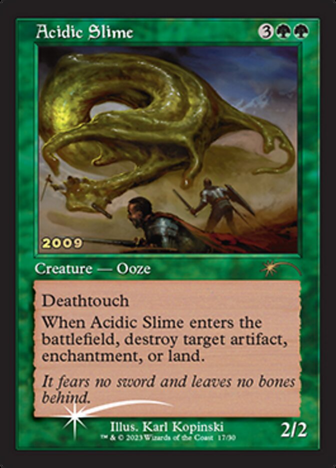 Acidic Slime [30th Anniversary Promos] | Shuffle n Cut Hobbies & Games