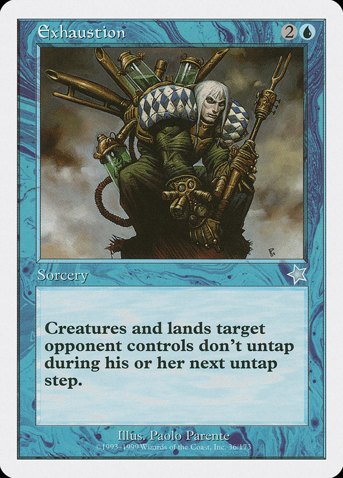 Exhaustion [Starter 1999] | Shuffle n Cut Hobbies & Games