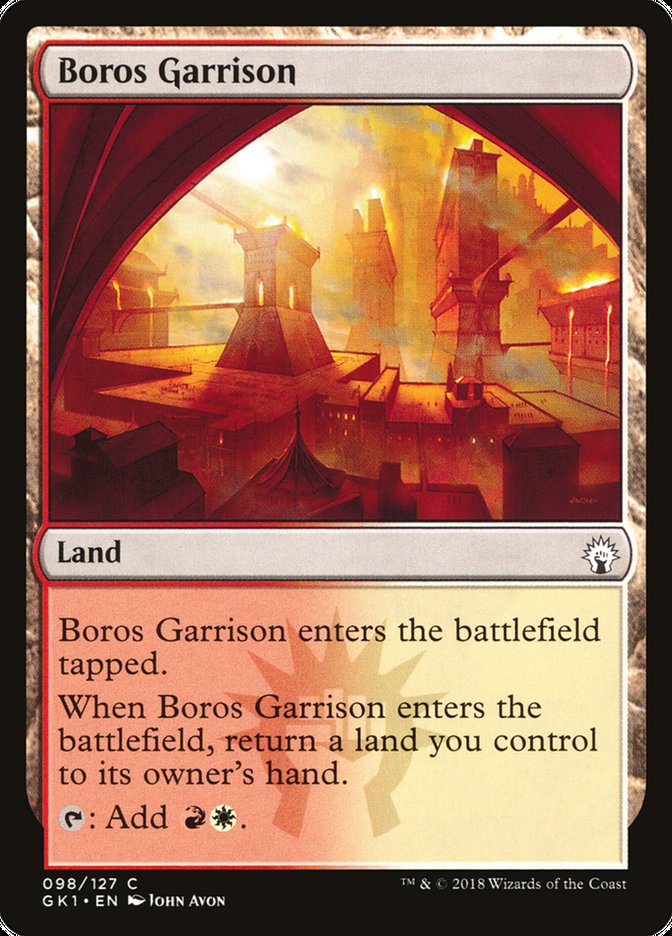 Boros Garrison [Guilds of Ravnica Guild Kit] | Shuffle n Cut Hobbies & Games