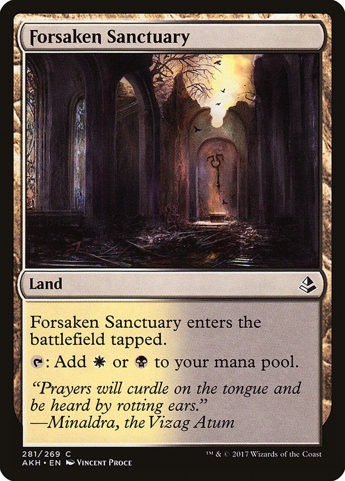 Forsaken Sanctuary [Amonkhet] | Shuffle n Cut Hobbies & Games