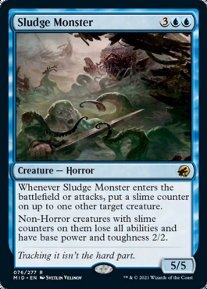 Sludge Monster [Innistrad: Midnight Hunt] | Shuffle n Cut Hobbies & Games